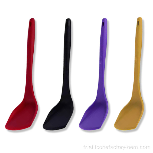 Spatule en silicone de qualité alimentaire spatule de cuisson respectueuse de l&#39;environnement
